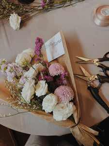 Bloom and Brew : A Floral Afternoon