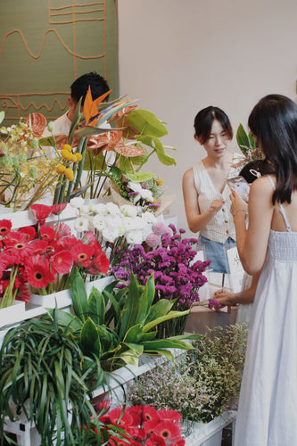 Bloom and Brew : A Floral Afternoon