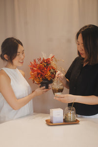 Bloom and Brew : A Floral Afternoon